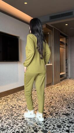 Kadın Truvakar Kollu önden Bağlamalı Kısa şifon Bolero Ceket - 15