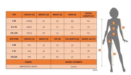 Kadın Uzun Kollu Açık Yakalı çift Renkli Kemerli Ithal Krep Ikili Takım - 5