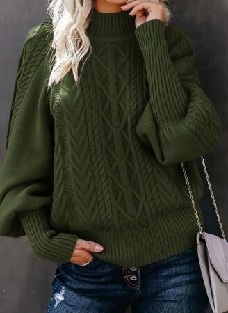 Kadın Uzun Kollu Balıkçı Yaka Triko Kazak - 3