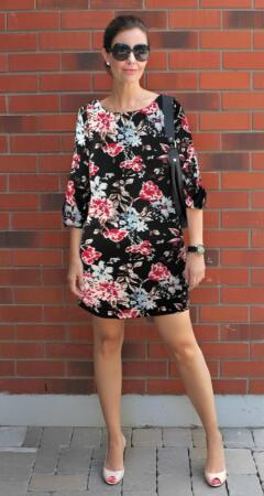 Kadın Uzun Kollu Bisiklet Yaka Dalgıç Mini Boy Elbise - ANGELINO BuyukBedeniz (1)