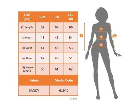 Kadın Uzun Kollu Bisiklet Yaka Kollar Puantiyeli Tül Detaylı Sandy Bluz - 6