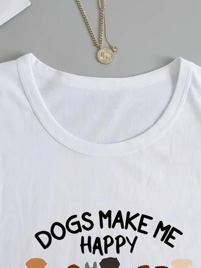 Kadın Uzun Kollu Bisiklet Yaka Köpek Resimli Viskon Bluz - 4