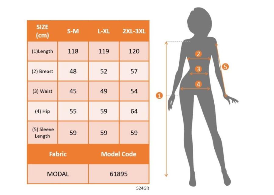 Kadın Uzun Kollu Bisiklet Yaka Midi Modal Elbise - 8