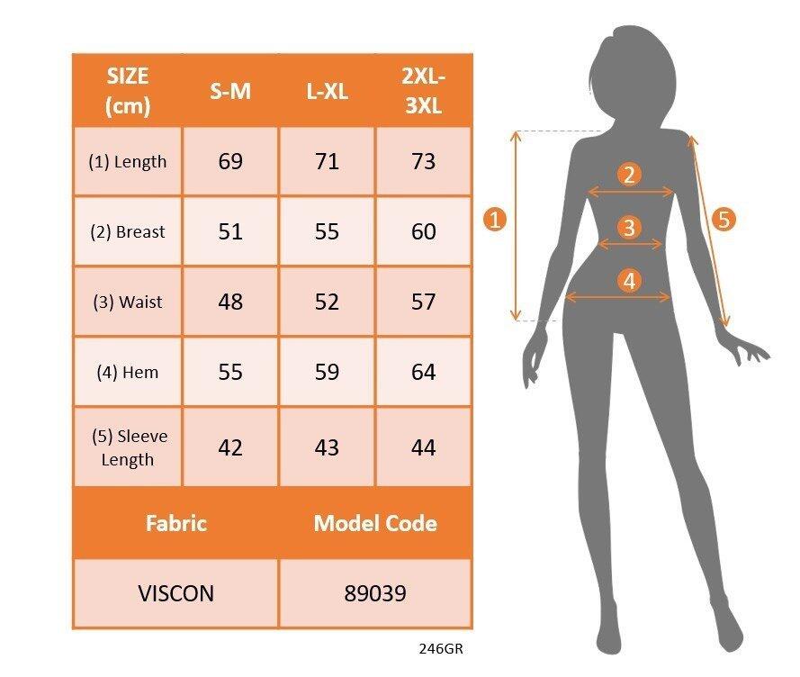 Kadın Uzun Kollu Bisiklet Yaka Truvakar Kollu Viskon Bluz - 6