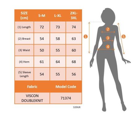 Kadın Uzun Kollu Bisiklet Yaka Viskon Iki Iplik Ve Etek Ucu Trikoton Bluz - 4