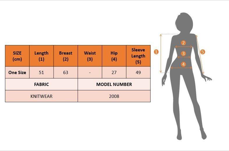 Kadın Uzun Kollu Düğme Detay Triko Hırka - 2