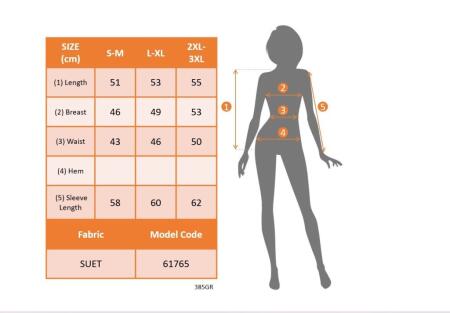Kadın Uzun Kollu Hakim Yaka Yanlardan Düğmeli Kısa Süet Ceket - 4