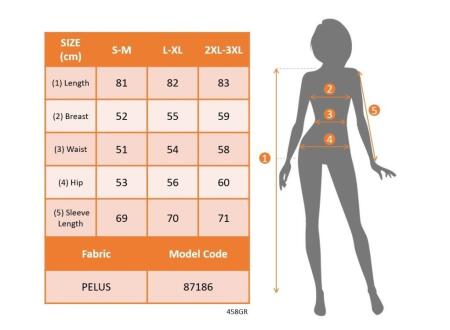 Kadın Uzun Kollu Kapşonlu Cepli Mini Peluş Elbise - 5