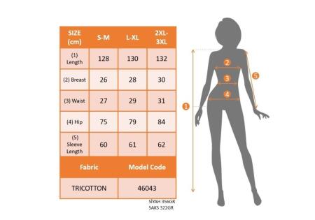 Kadın Uzun Kollu Kare Yakalı Gipeli Uzun Trikoton Elbise - 4