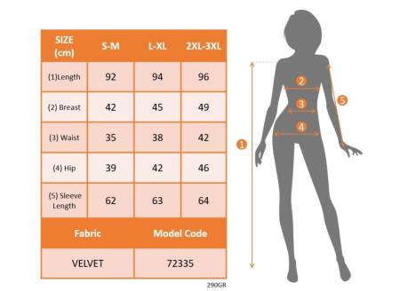 Kadın Uzun Kollu Kayık Yaka Mini Kadife Elbise - 4