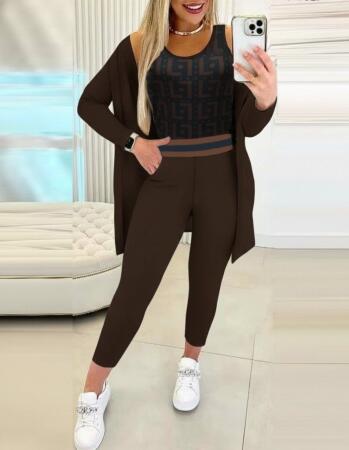 Kadın Uzun Kollu Krep üçlü Takım - ANGELINO BuyukBedeniz (1)