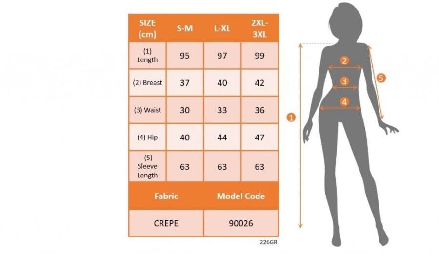 Kadın Uzun Kollu Kruvaze Yaka Kollar Tül Detay Krep Mini Boy Elbise - 6