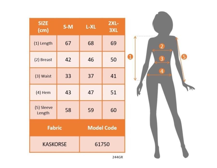 Kadın Uzun Kollu Kruvaze Yaka Yandan Düğme Detaylı şardonlu Kaşkorse Bluz - 4