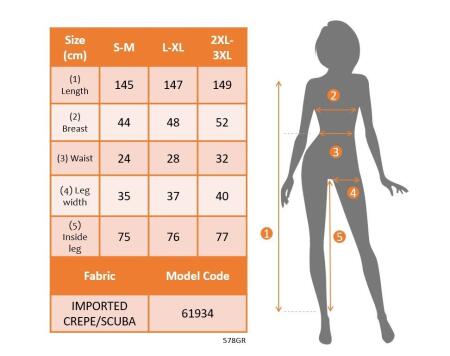 Kadın Uzun Kollu Kruvaze Yakalı Belden Kuşaklı üst Dalgıç Alt Ithal Krep Tulum - 4