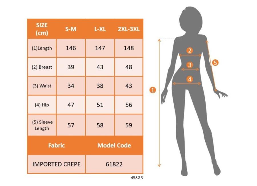 Kadın Uzun Kollu Madonna Yakalı Yırtmaç Detaylı Uzun Ithal Krep Elbise - 5