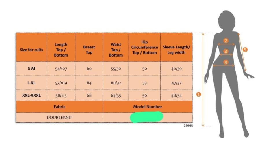 Kadın Uzun Kollu Nope Baskılı Beli Ribanalı Ikili Takım - 5