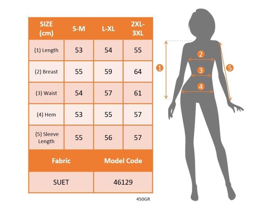Kadın Uzun Kollu önden Düğmeli Kısa Süet Ceket - 3