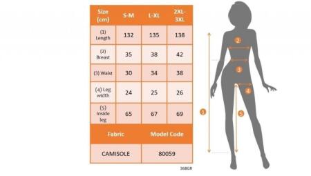 Kadın Uzun Kollu V Yaka Parmak Geçirmeli Detay Kaşkorse Tulum - 4