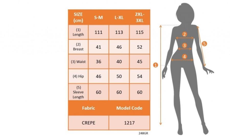 Kadın Uzun Kollu V Yaka Puantiyeli Krep Midi Boy Elbise - 10