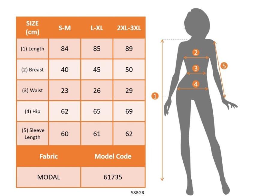 Kadın Uzun Kollu V Yakalı Belden Kuşaklı Puantiyeli Mini Modal Elbise - 5