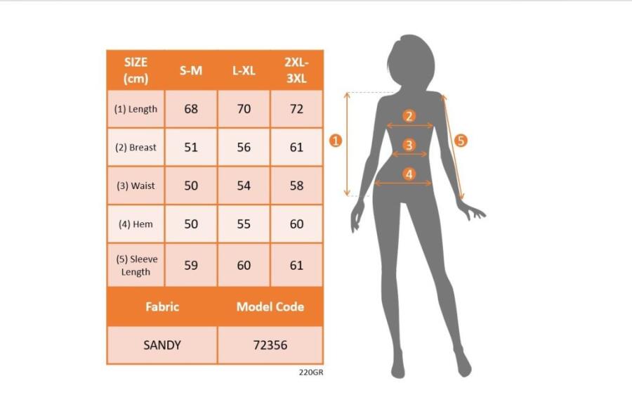 Kadın Uzun Kollu V Yakalı Omuzlardan Açık Sandy Bluz - 4