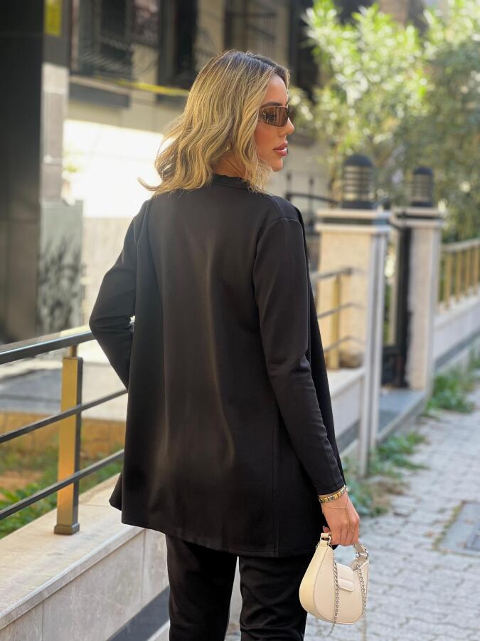 Kadın Uzun Kollukrep üçlü Takım - 4