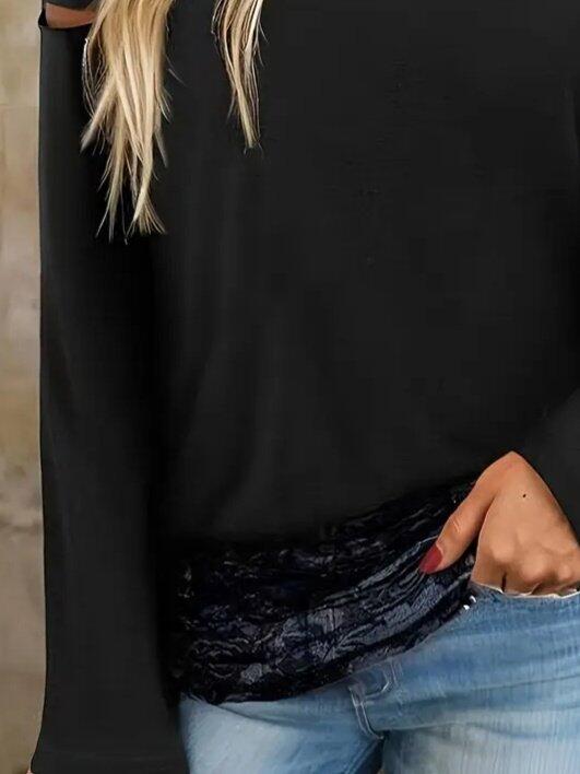 Kadın Uzun Lazer Kesik Detaylı Askılı Viskon Iki Iplik Bluz - 4