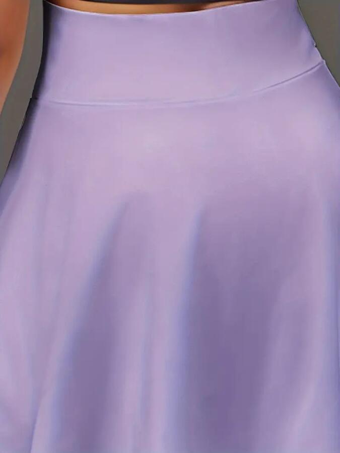 Kadın Yüksek Bel Cepli Sandy Short Etek - 4