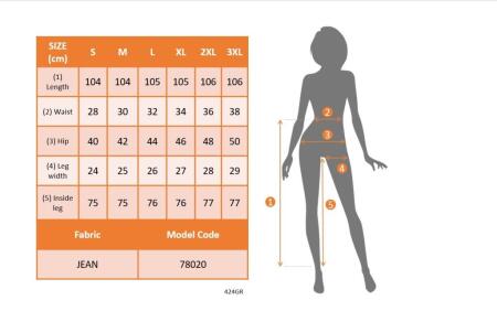 Kadın Yüksek Bel İspanyol Paça Kot Pantolon - 6