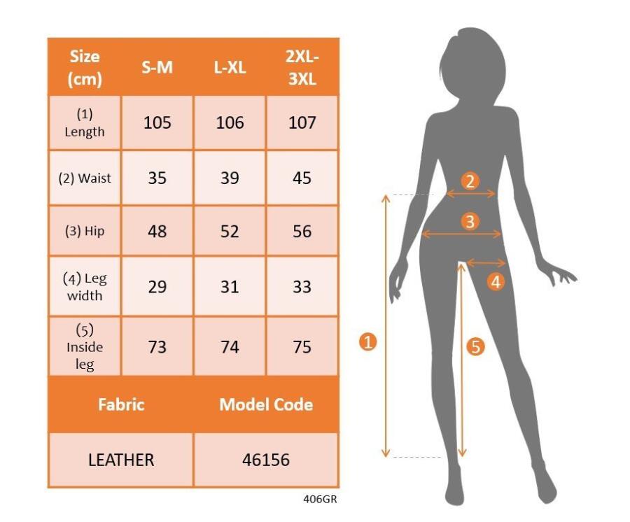 Kadın Yüksek Bel Kuşaklı Deri Pantolon - 4