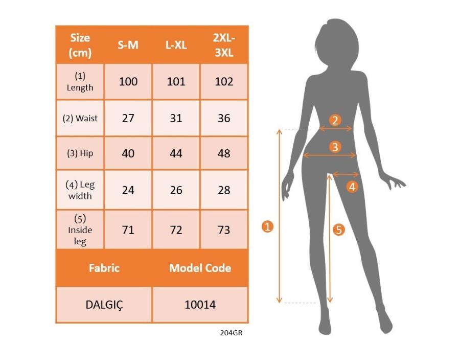 Kadın Yüksek Bel Taşlı Dalgıç Tayt - 5
