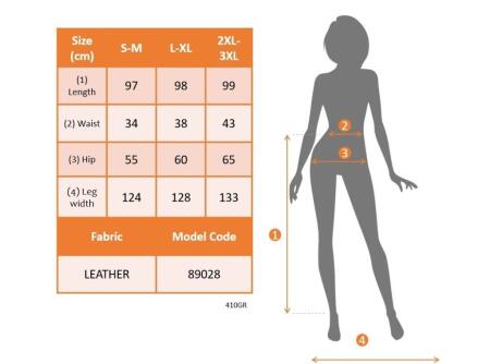 Kadın Yüksek Belli Maxi Deri Kemersiz Etek - 5