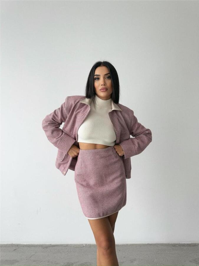 KAŞE KISA ETEK - Pembe - 1