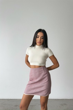 KAŞE KISA ETEK - Pembe - 4
