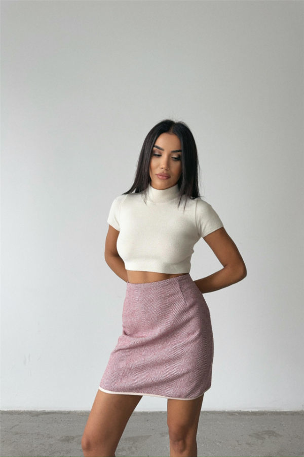 KAŞE KISA ETEK - Pembe - 4