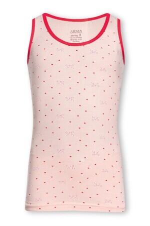 Kız Çocuk Likralı Kalın Askılı Atlet 3'lü Paket Renkli - 3