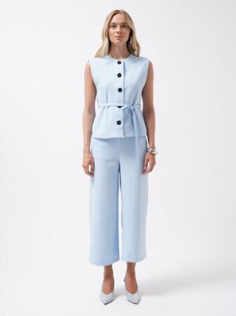 Kuşaklı Dokuma Yelek - 3