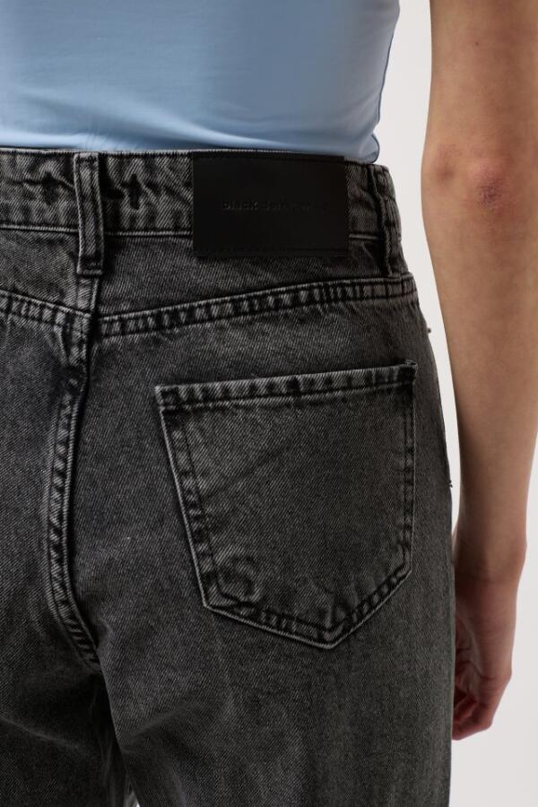 Lazer Kesim Wide Leg Jean - 4