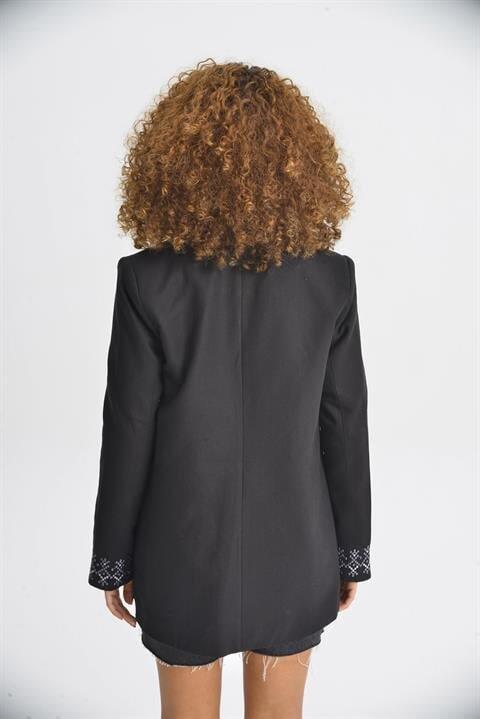 Leomie Nakışlı Blazer Ceket 6106 - 5