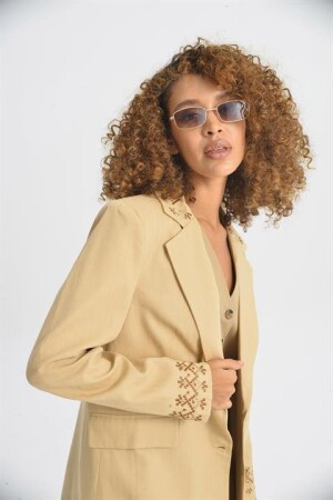 Leomie Nakışlı Blazer Ceket 6106 - 2