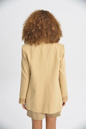 Leomie Nakışlı Blazer Ceket 6106 - 6