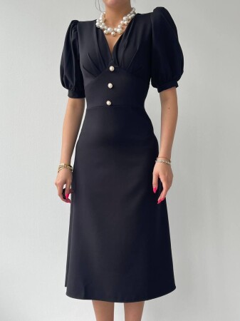 Linda Midi Elbise - 2