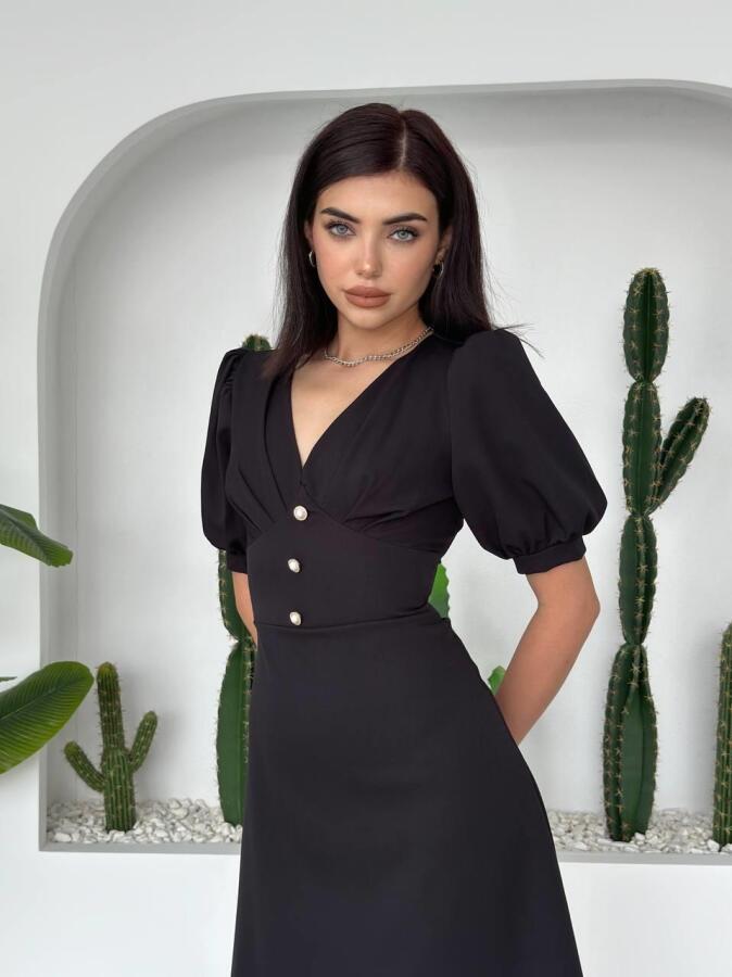 Linda Midi Elbise - 3