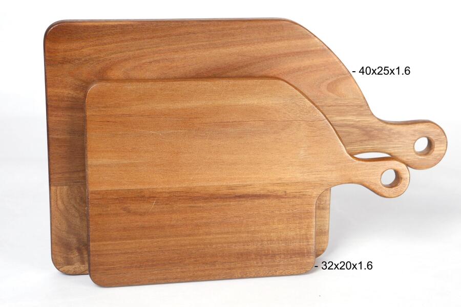 Natura Akasya 2'li Akasya Kesme Tahtası - 1