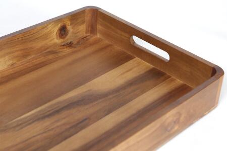 Natura Akasya Dikdörtgen Tepsi Büyük Boy - Angelino Moda (1)