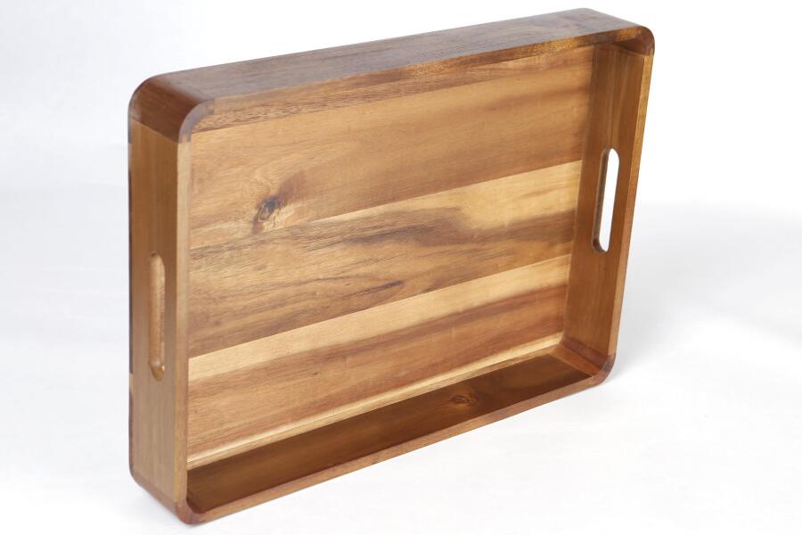 Natura Akasya Dikdörtgen Tepsi Büyük Boy - 3