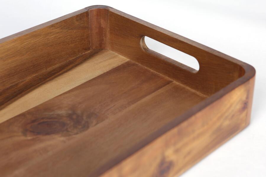 Natura Akasya Dikdörtgen Tepsi Küçük Boy - 3