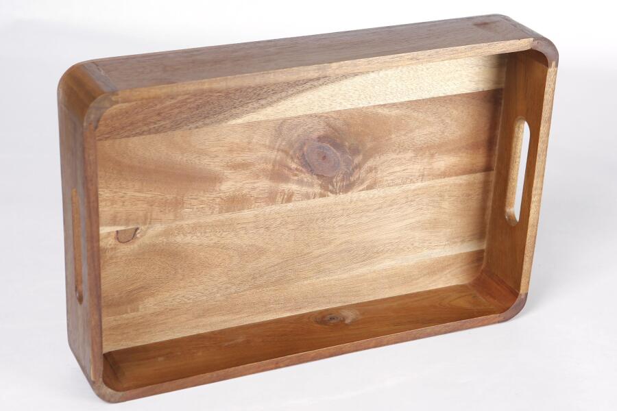 Natura Akasya Dikdörtgen Tepsi Küçük Boy - 4