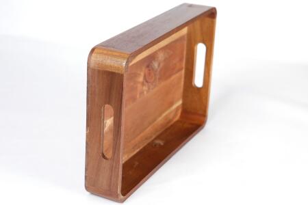 Natura Akasya Dikdörtgen Tepsi Küçük Boy - 5