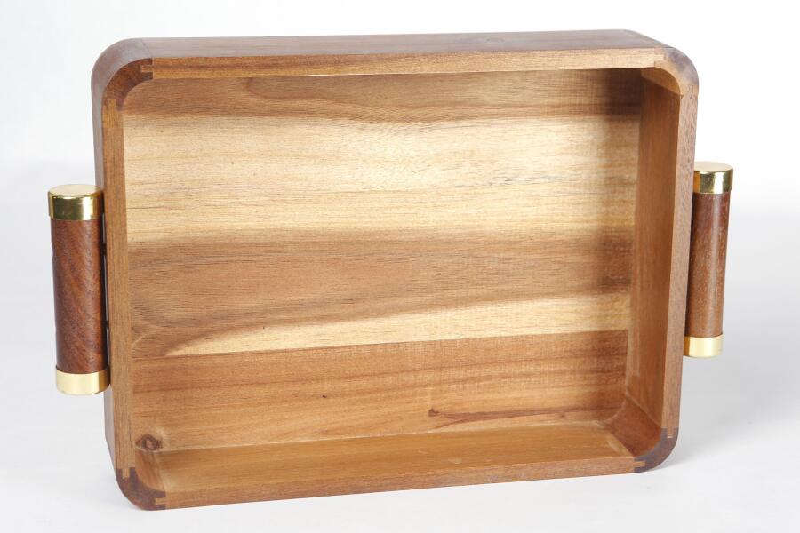 Natura Akasya Gold Küçük Boy Tepsi - 3